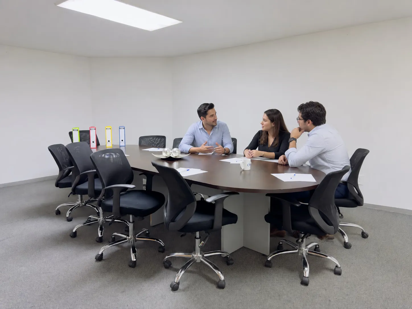 Sala de juntas de OVA en Polanco